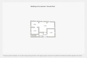 Building to be restored - Ground floor
