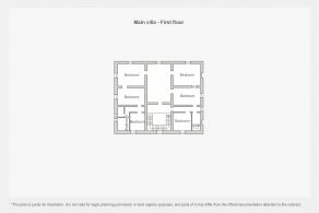Main villa - First floor