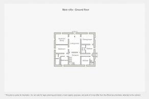 Main villa - Ground floor