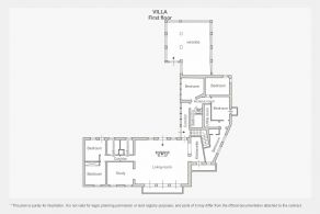 VILLA - First floor