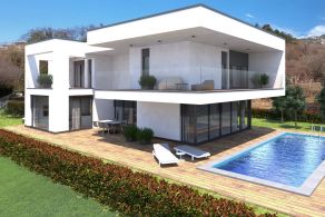 Building land with project for villa for sale in Trento