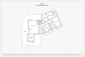 Villa - First basement floor